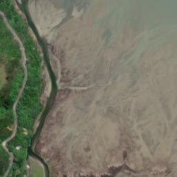 Satellite imagery of Lagoon Point, NZ