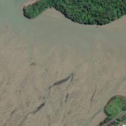 Satellite imagery of Lagoon Point, NZ