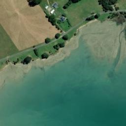Satellite imagery of McMahon Point, NZ