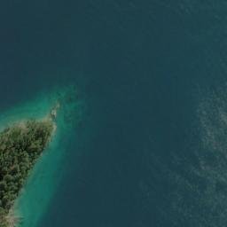 Satellite imagery of Kurakura Point, NZ
