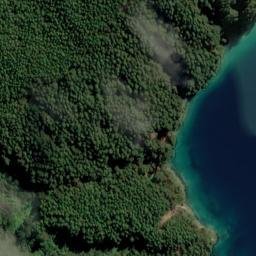 Satellite imagery of Kurakura Point, NZ