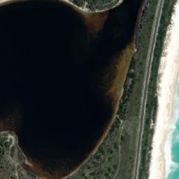 Satellite imagery of Sloop Rock, AU