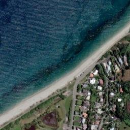 Satellite imagery of Mackay Bluff, NZ