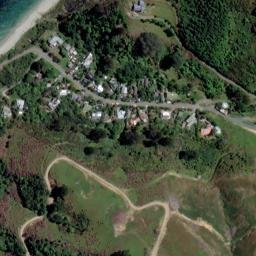 Satellite imagery of Mackay Bluff, NZ