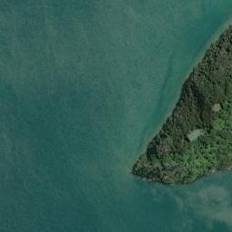 Satellite imagery of Kaiaho Point, NZ