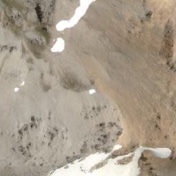 Satellite imagery of Cerro Punta Negra, AR