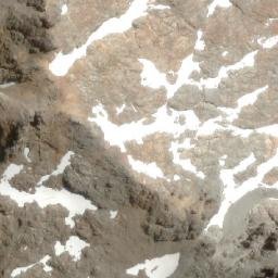 Satellite imagery of Cerro Punta Negra, AR