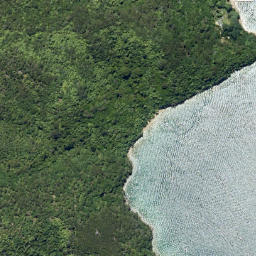 Satellite imagery of Ratimera Point, NZ
