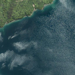 Satellite imagery of Snake Point, NZ