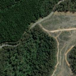 Satellite imagery of Mount Leslie, AU