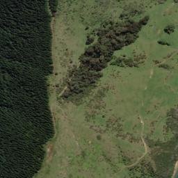 Satellite imagery of Koutuwai Point, NZ