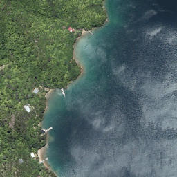Satellite imagery of Hiwhera Point, NZ