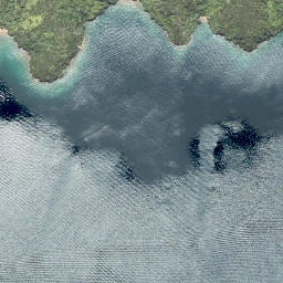 Satellite imagery of Pirapu Point, NZ