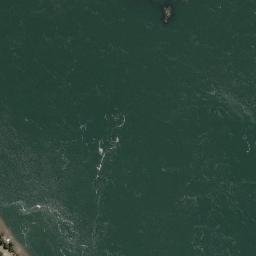 Satellite imagery of Whirlpool Rock, AU