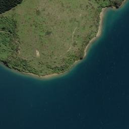 Satellite imagery of Koutuwai Point, NZ