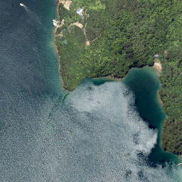 Satellite imagery of Hiwhera Point, NZ