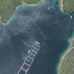 Satellite imagery of West Head, NZ
