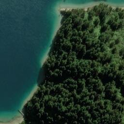 Satellite imagery of Cooks Lookout, NZ