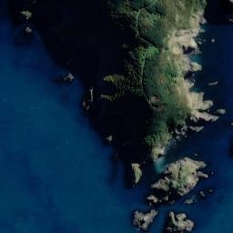 Satellite imagery of East Head, NZ