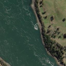 Satellite imagery of Whirlpool Rock, AU