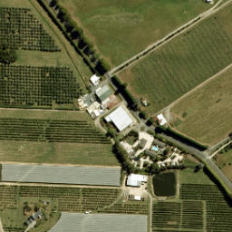 Satellite imagery of Moutere Bluff, NZ