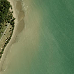 Satellite imagery of Moutere Bluff, NZ