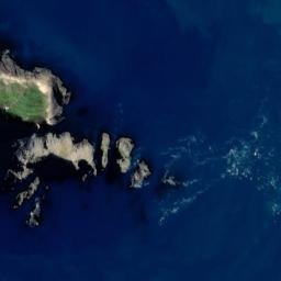 Satellite imagery of West Head, NZ