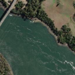 Satellite imagery of Whirlpool Rock, AU