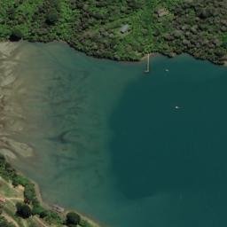 Satellite imagery of Putanui Point, NZ