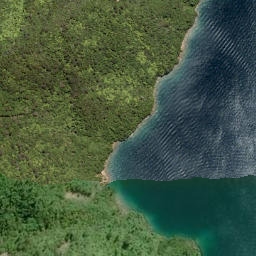 Satellite imagery of Pariwhero Point, NZ