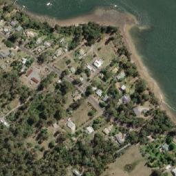 Satellite imagery of Brickmakers Point, AU