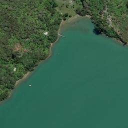 Satellite imagery of Okatiki Point, NZ