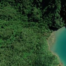 Satellite imagery of Puhe Point, NZ