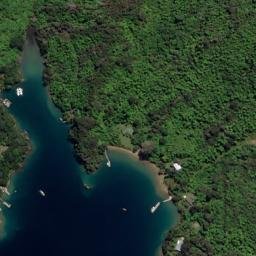 Satellite imagery of Hautehoro Point, NZ