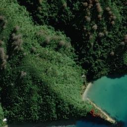 Satellite imagery of Kaihinu Point, NZ