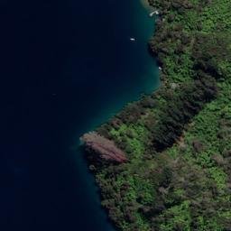Satellite imagery of Hautehoro Point, NZ