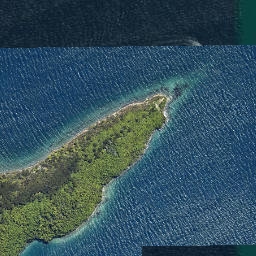 Satellite imagery of The Snout, NZ