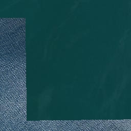 Satellite imagery of Tuna Point, NZ