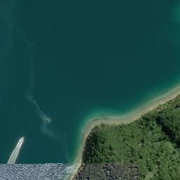 Satellite imagery of Tuna Point, NZ
