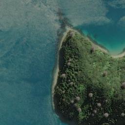 Satellite imagery of Katoa Point, NZ
