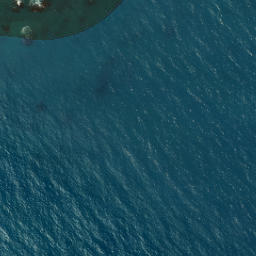 Satellite imagery of Flat Point, NZ