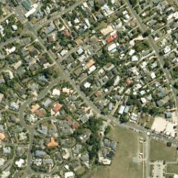 Satellite imagery of Grossi Point, NZ