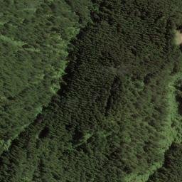 Satellite imagery of Boars Back Spur, NZ