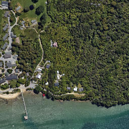 Satellite imagery of Iwituaroa Point, NZ
