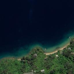 Satellite imagery of Iwirua Point, NZ
