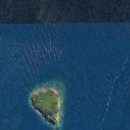 Satellite imagery of Wedge Point, NZ