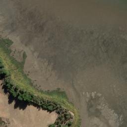 Satellite imagery of Little Swan Point, AU