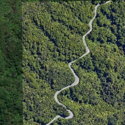 Satellite imagery of Kaipupu Point, NZ