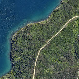 Satellite imagery of Wedge Point, NZ