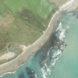 Satellite imagery of Opopo, NZ